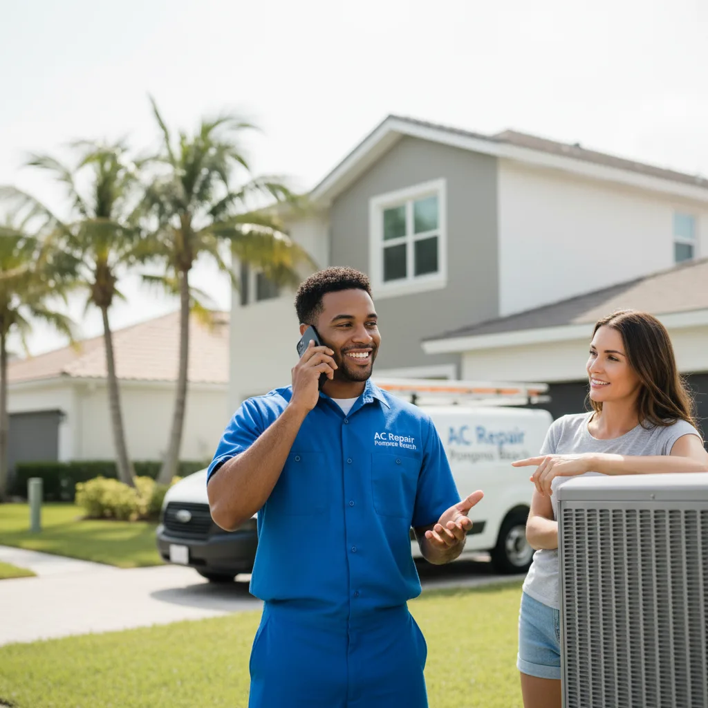 AC Repair Pompano Beach customer support in San Saba